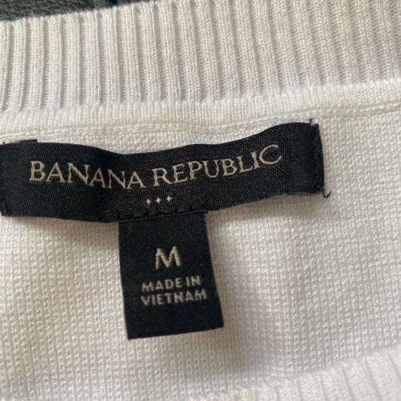 Women's Banana Republic Sweater Vest White Size M - Picture 5 of 5